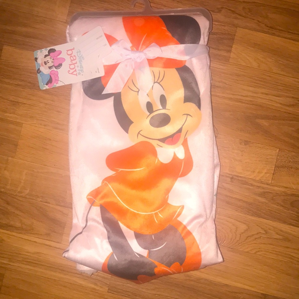 💀👻🎃Baby girl Disney Minnie Halloween blanket 🎃👻
